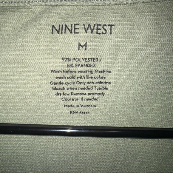 Nine West Green Top - Picture 4 of 4